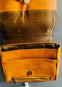 Stylish Mustard Yellow Crossbody Bag