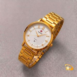 Elegant Gold Rado Quartz Watch