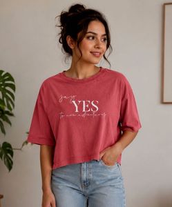 crop tshirt woman