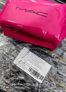 MAC Pink Cosmetic small pouch