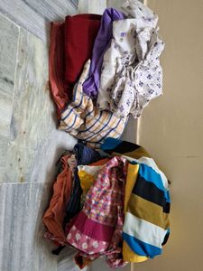 Assorted Fabric & Dress Material Bundle