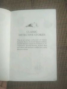 Classic Detective Stories Book