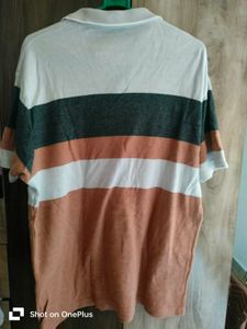 Men's Striped Polo Shirt