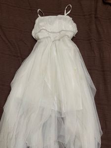 Elegant White Party Dress