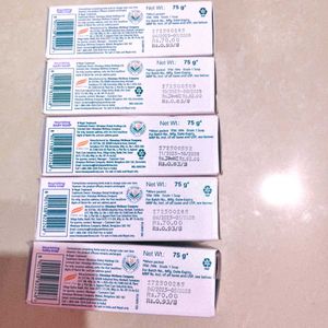 COMBO OF 5 Himalaya Nourishing Baby Soap 75 Gm EAC
