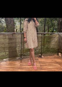 Floral Print Mini Dress