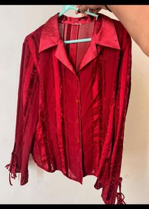 Mehroon shirt