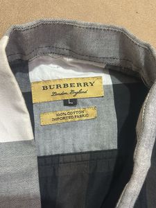 Burberry Plaid Long Sleeve Shirt