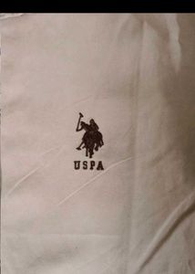 US Polo Assn. Men's khakhi Button-Up Shirt