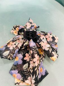 Floral Hair Claw Clip