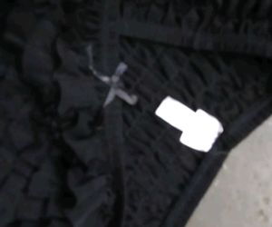 Black Ruffle panty