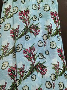 Women Printed Floral Dress Maxi Dres Long
