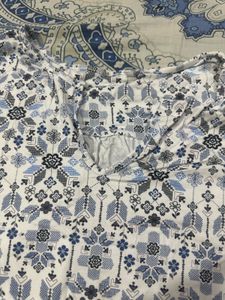combo of 2 tops (blue &amp; Green with rime stones)