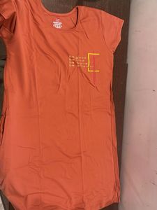Orange Graphic Loungewear