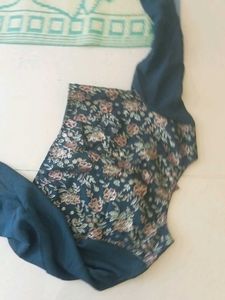 Embroidered Teal Kurta with Palazzo Pants
