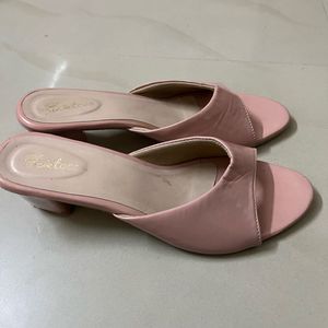 Chic Pink Block Heels 💗