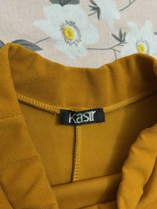 Mustard Skater Skirt