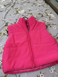 Vibrant Pink Puffer Vest