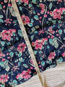 Floral Print Sleeveless Mini Dress