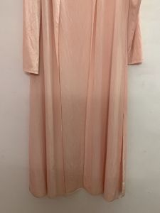 Sheer Peach Duster Cardigan