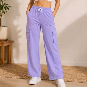 Lavender Cargo Sweatpants | trousers for women