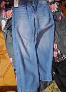 Light Wash Wide Leg Jeans