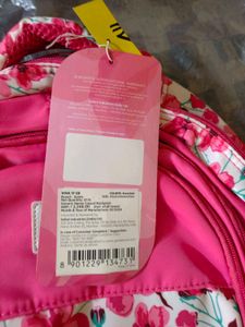 Genie Pink Floral Backpack new with tag