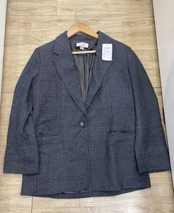 Women Plaid Blazer - Versatile & Stylish