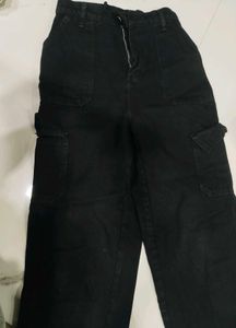 Black Cargo Pants