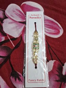 Fancy Rakhi with Pearl & Stone Work set of 2 pc