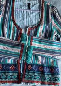 Boho Striped Jacket
