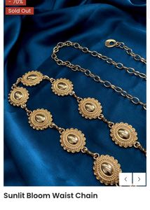 Sunlit Bloom Waist Chain