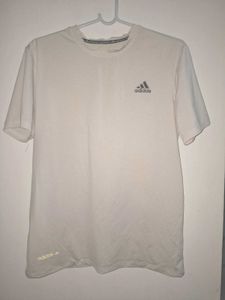 Adidas Men's White T-Shirt