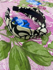 Stylish Black and White Headband