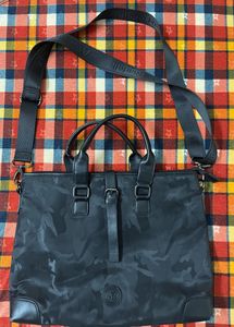 Black Handbag With Laptop Space