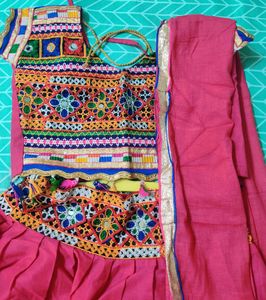 Vibrant Embroidered Lehenga Choli Set
