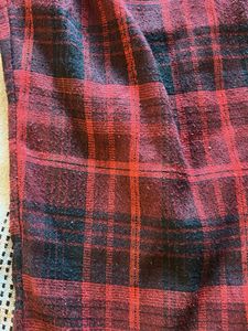 Cozy Plaid Wide-Leg Pants