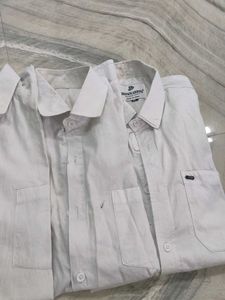 Classic White Button-Down Shirt 3 pic's