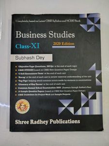 Business Studies 2020 Edition Class XI