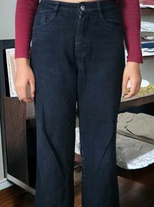 Classic Dark Wash Denim Jeans