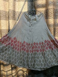 Printed Cotton Skirt
