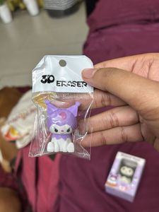 Cute Kuromi Eraser &amp; Sharpener Set