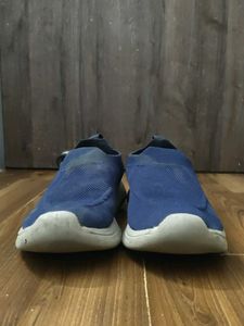 Men's Navy Blue Slip-On Casual Shoes