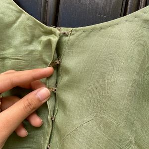 Pure Chanderi Silk Blouse