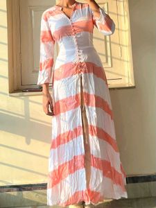 Striped Casual kurti