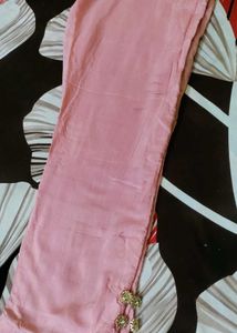 Pink Embellished Kurta Set