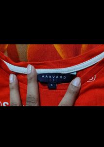 Red Graphic Print T-Shirt
