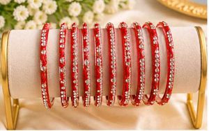 Red Stone Bangle Set❤️