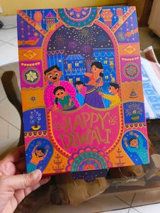 Diwali Pop-Up Card with fragrance items