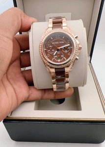 Mk ladies watch all crono and date working